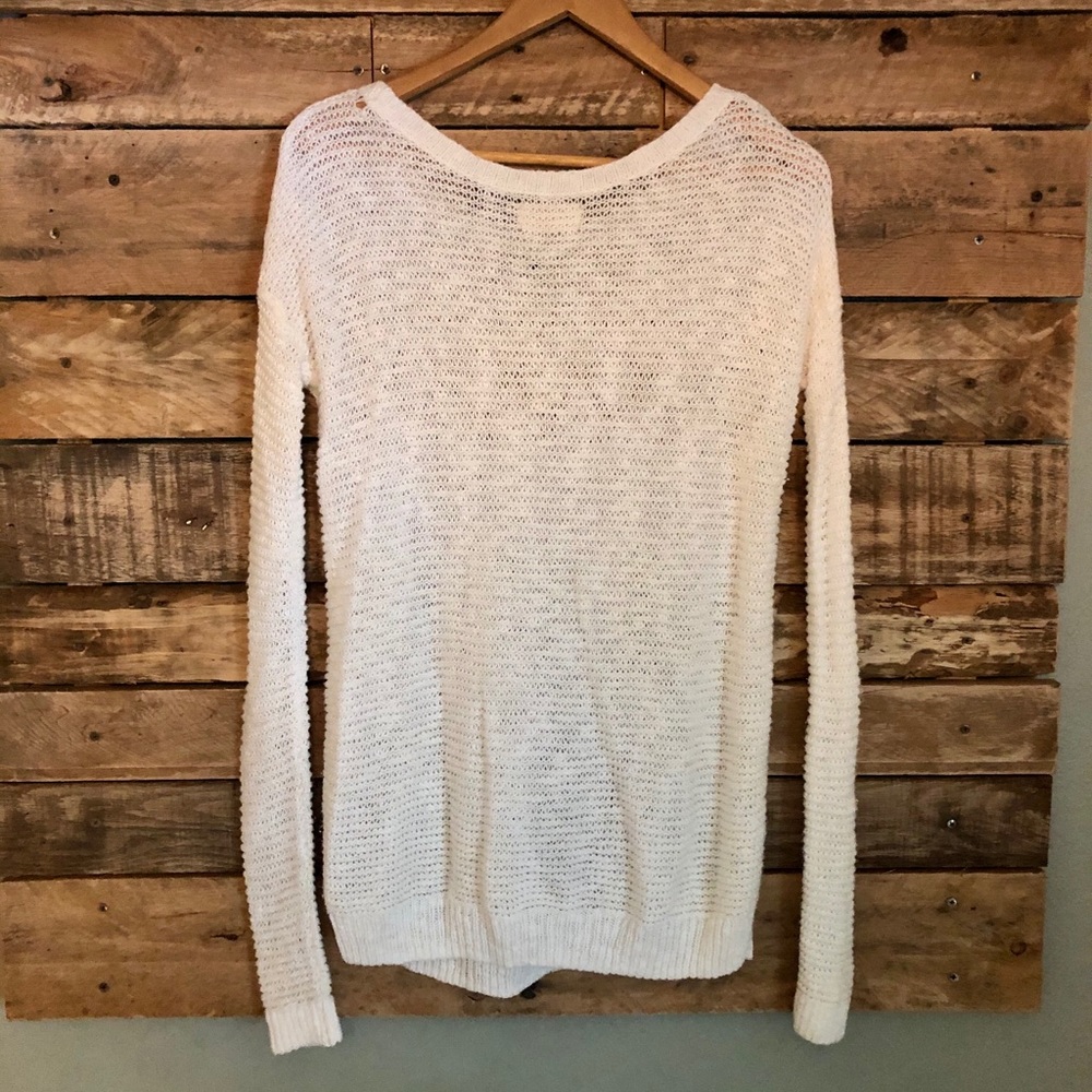 Hollister Long Sleeve Knit Sweater Size XS/S - Picture 2 of 6